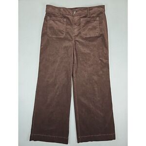 LOFT Brown Wide Leg Pants